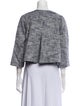 Tibi Tweed Pattern Evening Jacket