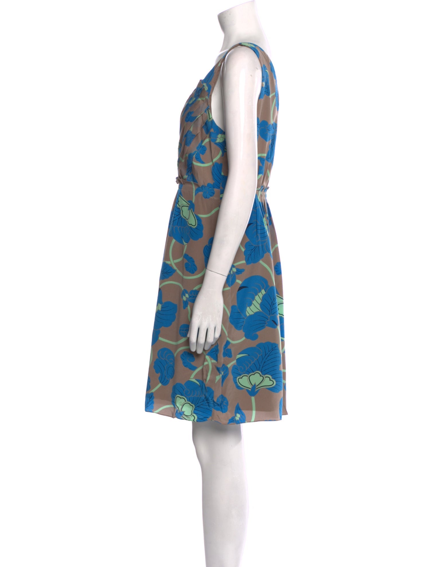 Tibi Silk Mini Dress