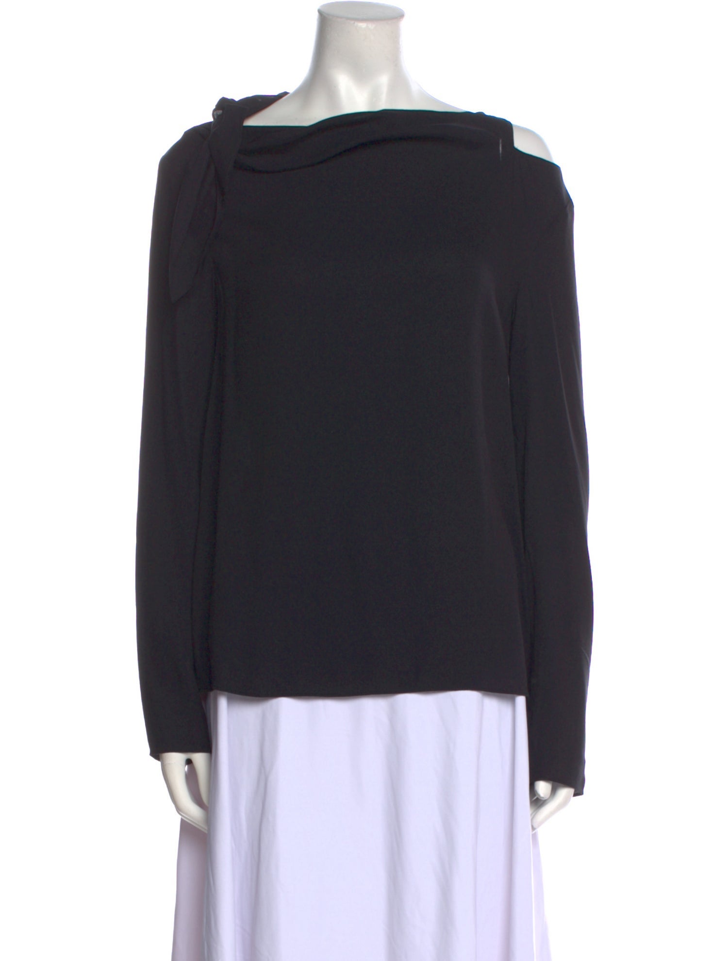 Tibi Bateau Neckline Long Sleeve Blouse w/ Tags