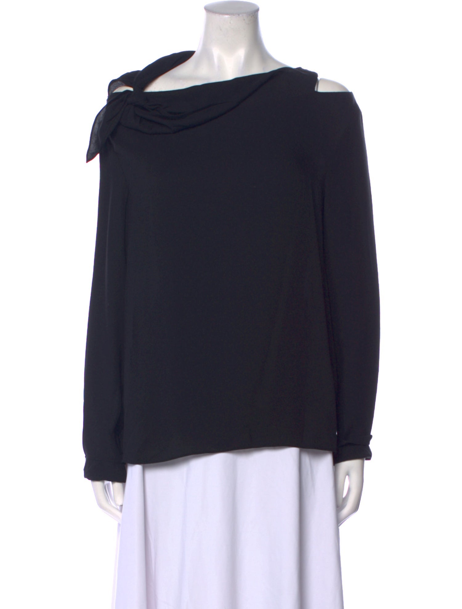 Tibi Cowl Neck Long Sleeve Top w/ Tags