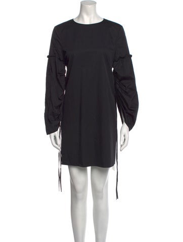 Tibi Dresses Crew Neck Mini Dress US 4 | S