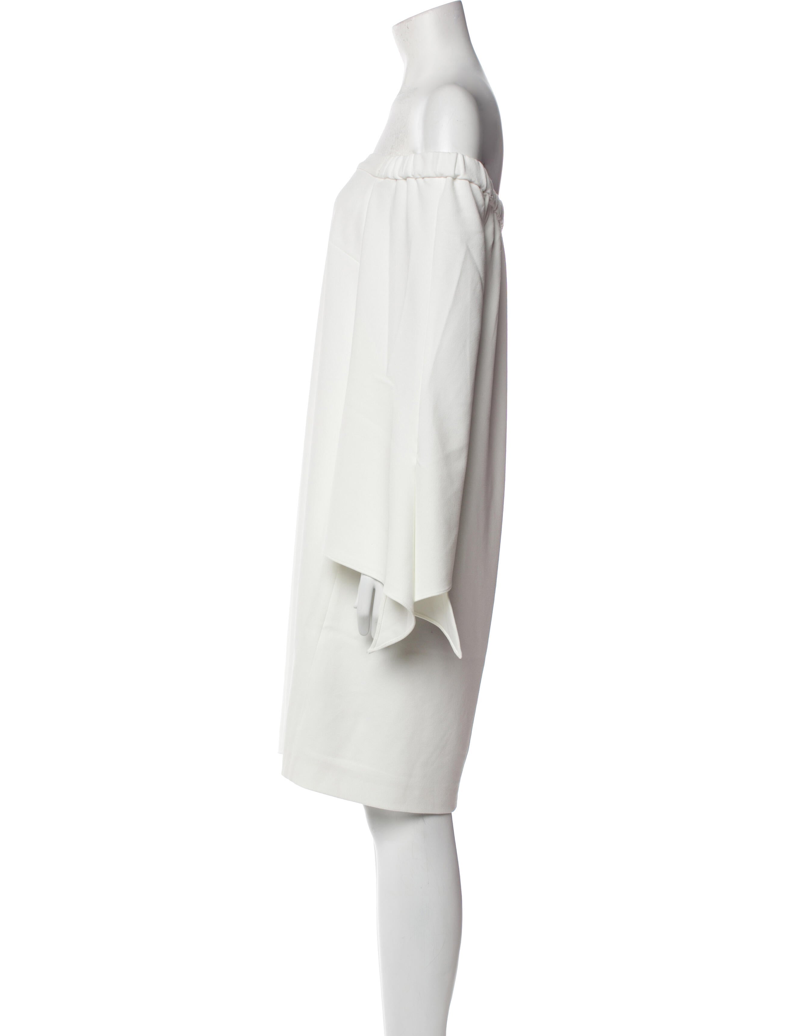 Tibi Off-The-Shoulder Mini Dress w/ Tags