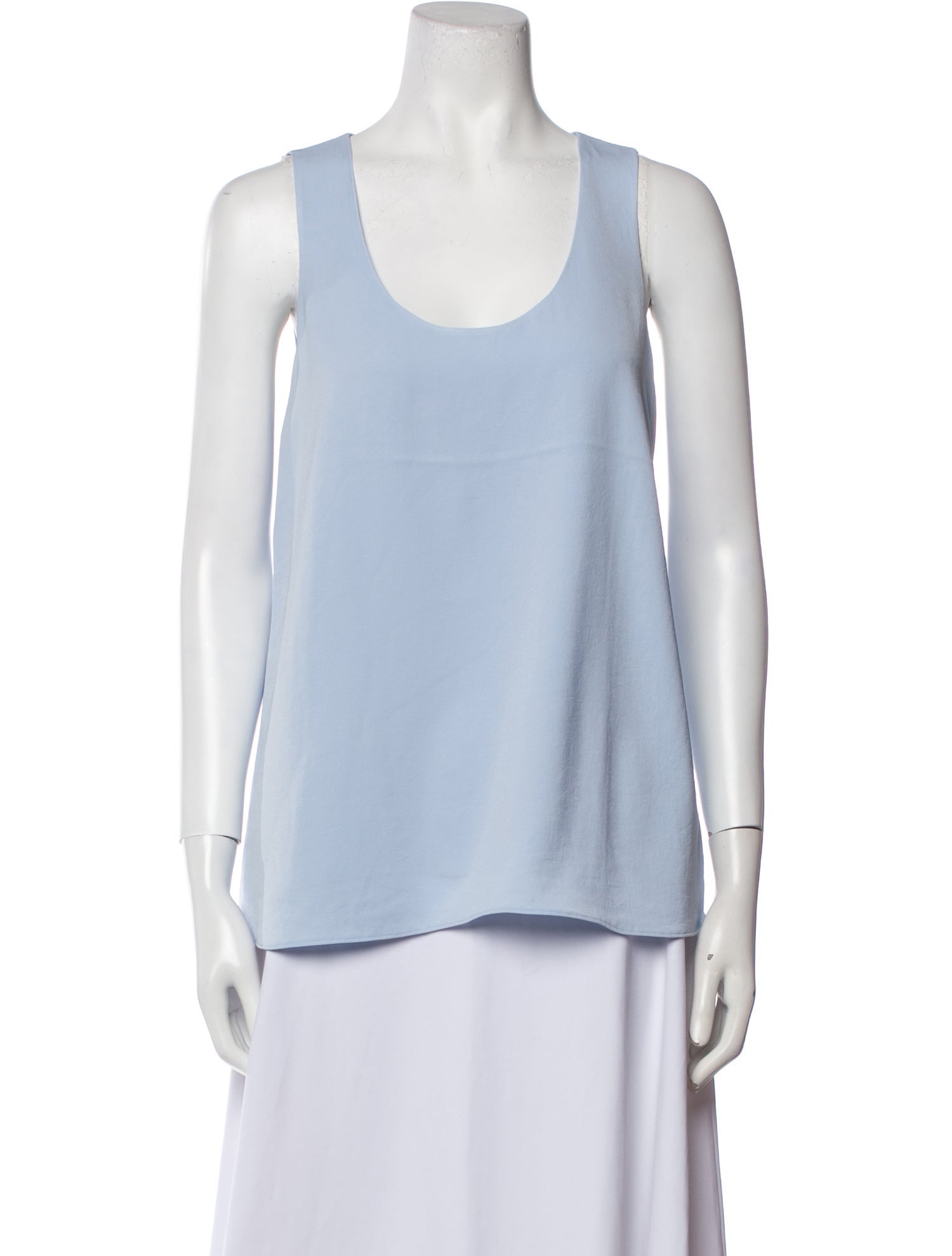 Tibi Scoop Neck Sleeveless Top w/ Tags