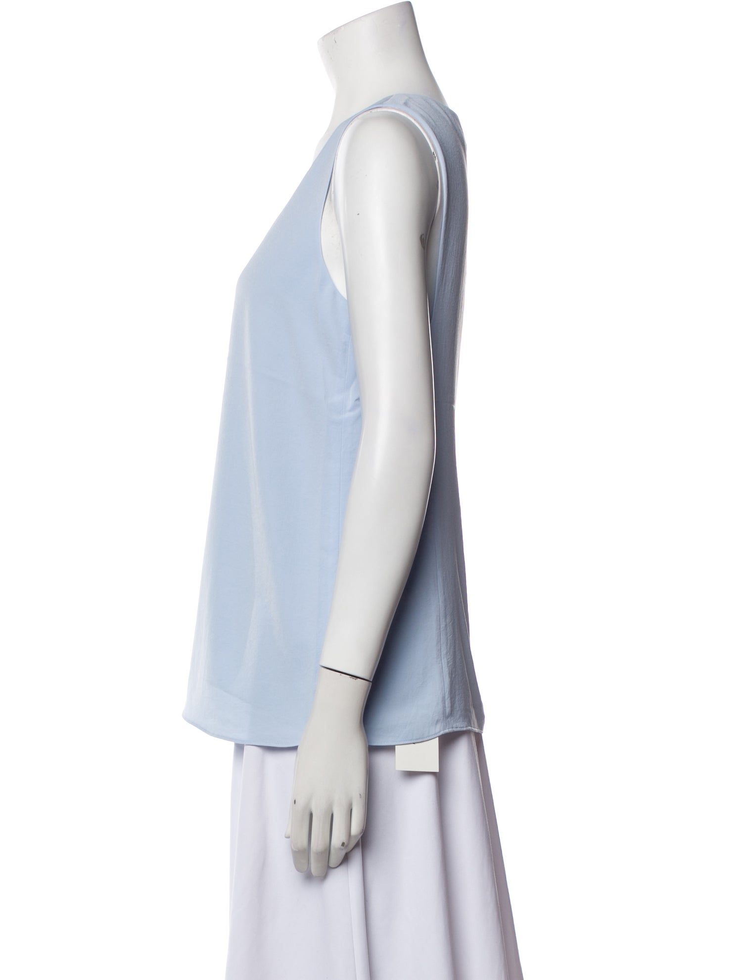 Tibi Scoop Neck Sleeveless Top w/ Tags