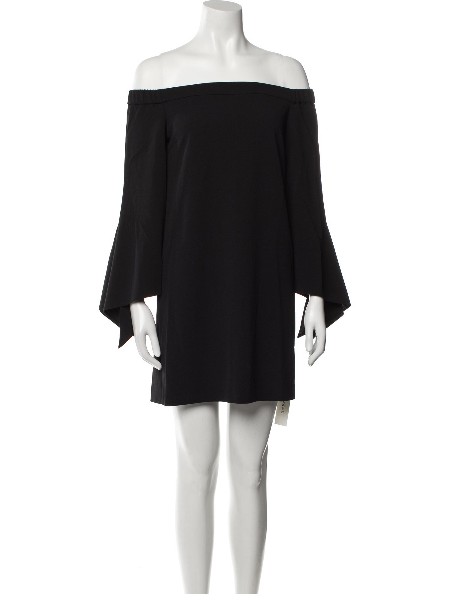 Tibi Off-The-Shoulder Mini Dress