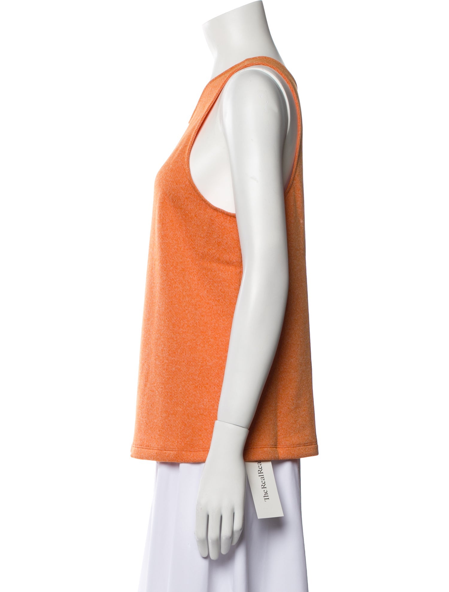Tibi Scoop Neck Sleeveless Top