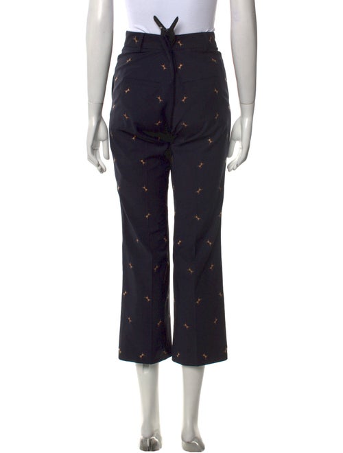 Tibi Printed Wide Leg Pants