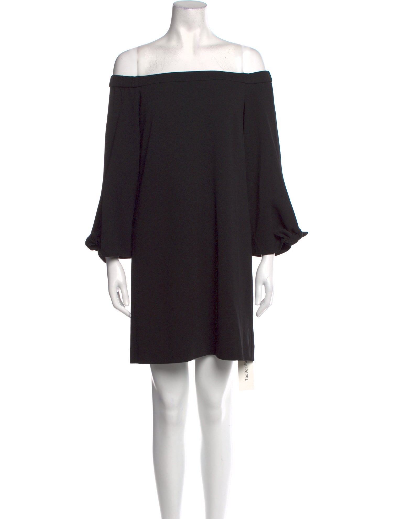 Tibi Off-The-Shoulder Mini Dress