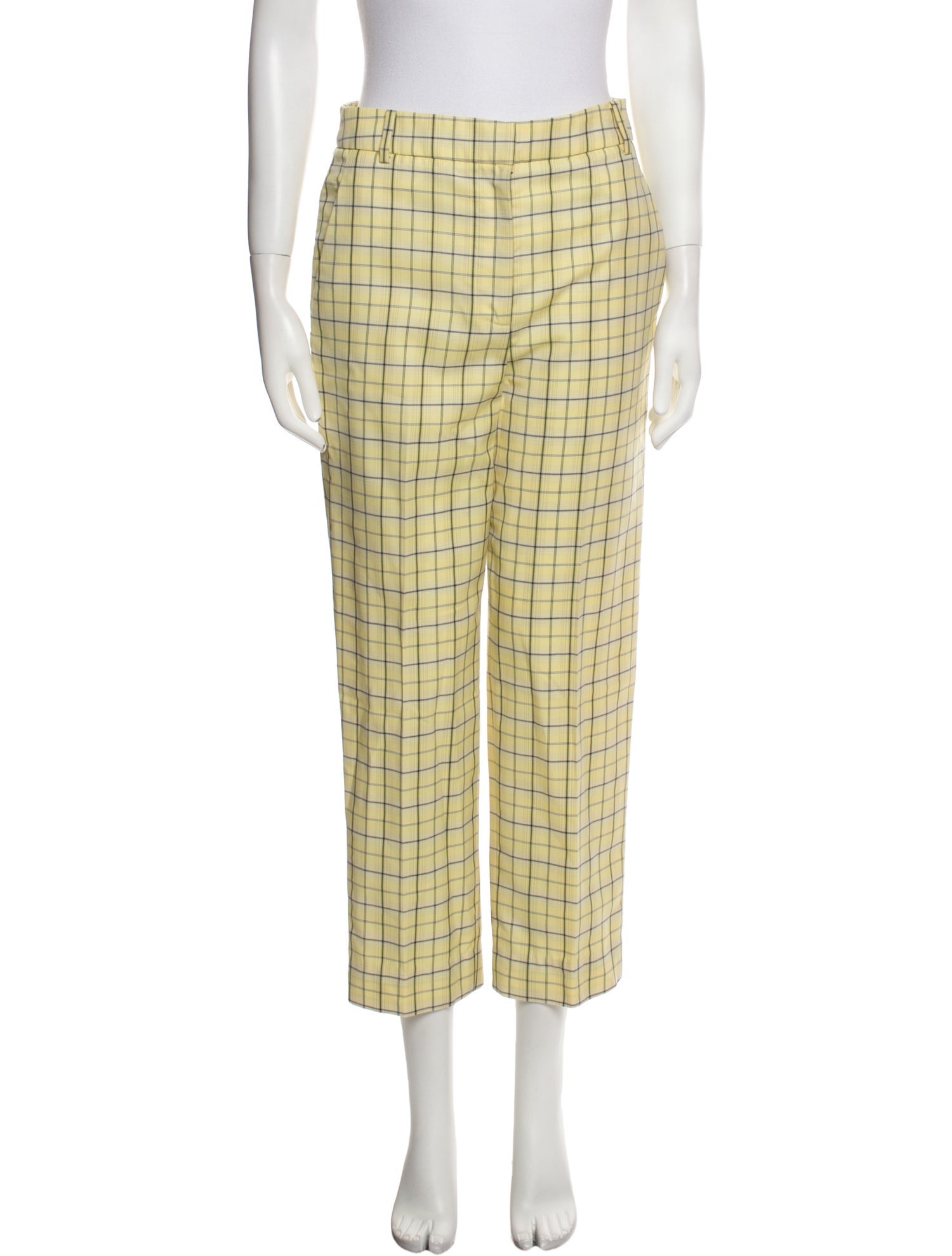 Tibi Wool Straight Leg Pants