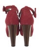 Tibi Suede Bow Accents Boots