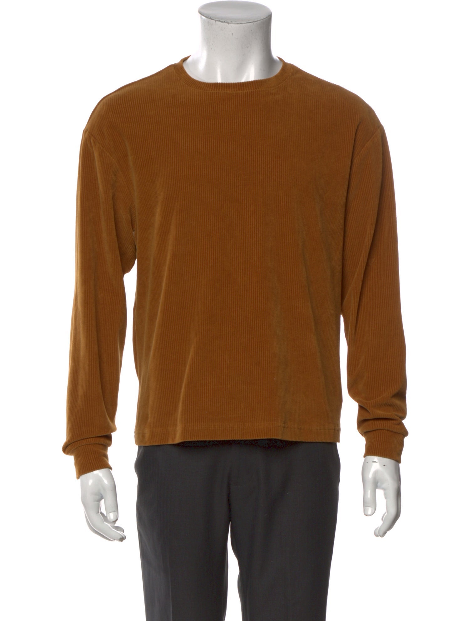 Tibi Crew Neck Long Sleeve Sweatshirt
