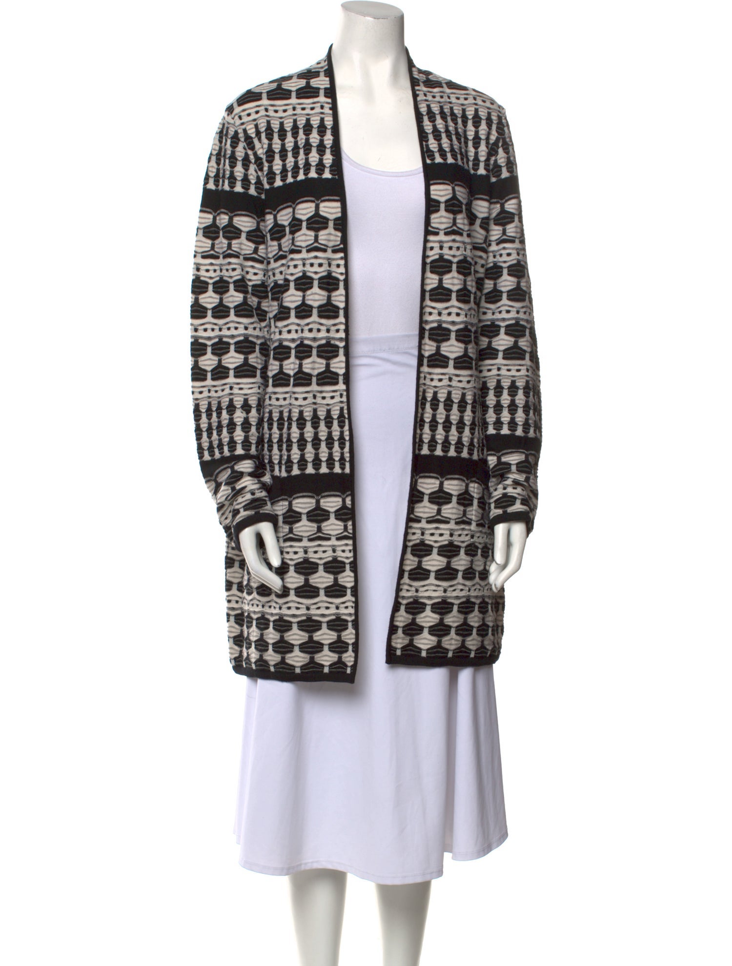 Tibi Wool Printed Sweater