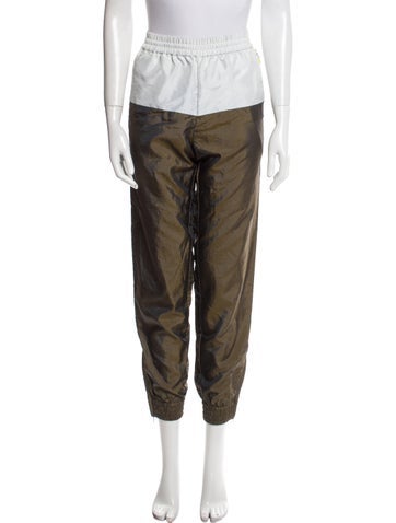 Tibi Loungewear Colorblock Pattern Sweatpants XS