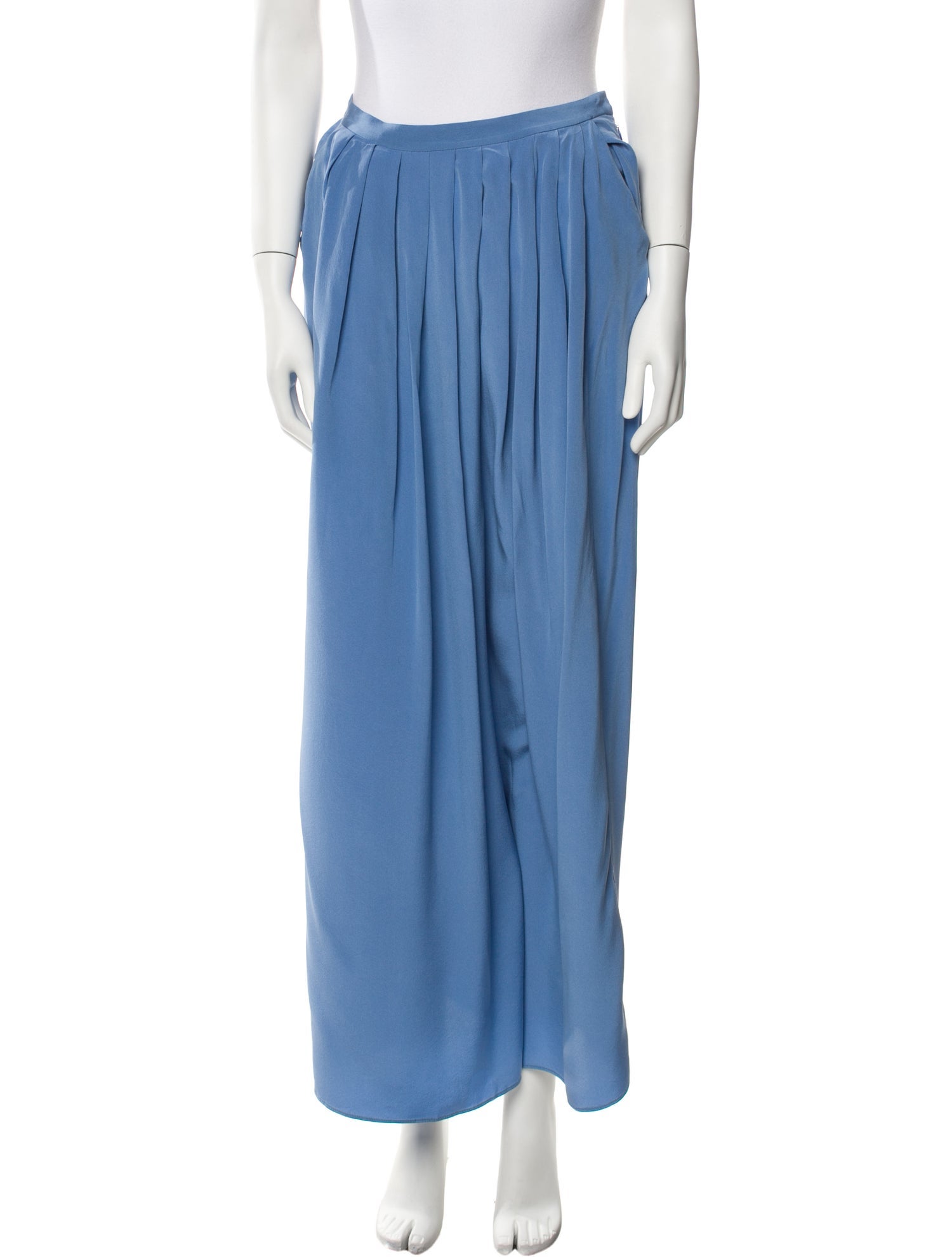 Tibi Silk Long Skirt