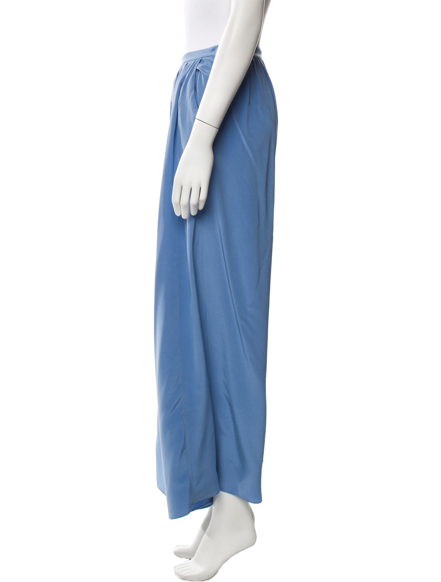 Tibi Silk Long Skirt