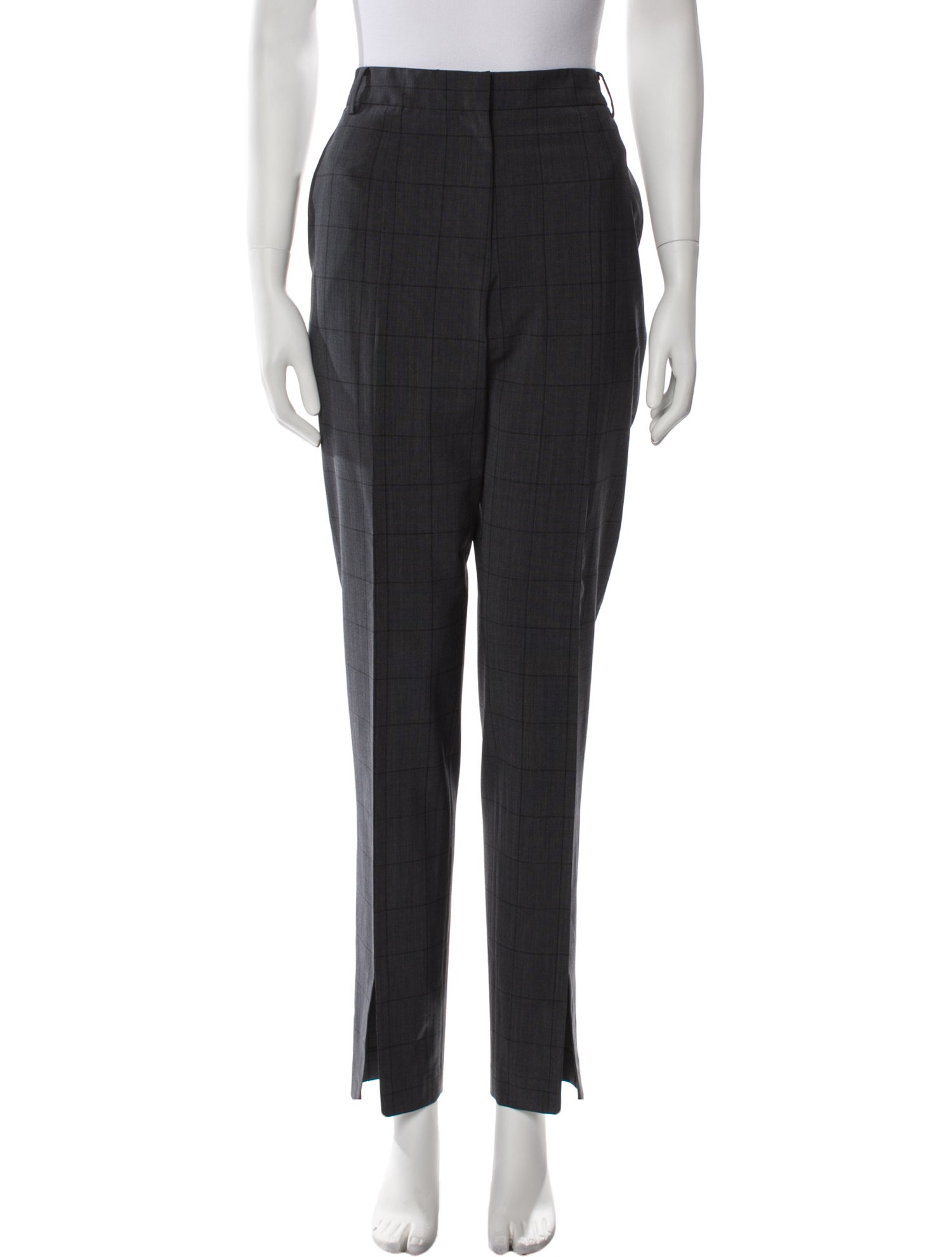 Tibi Wool Straight Leg Pants
