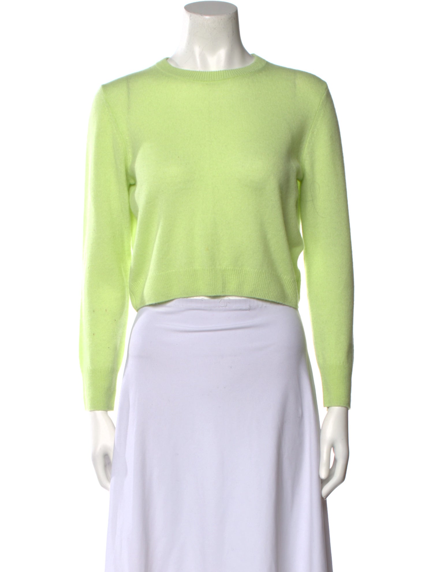 Tibi Cashmere Crew Neck Sweater