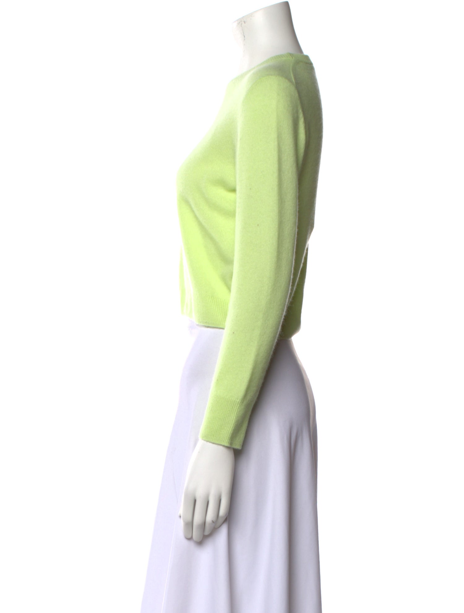 Tibi Cashmere Crew Neck Sweater