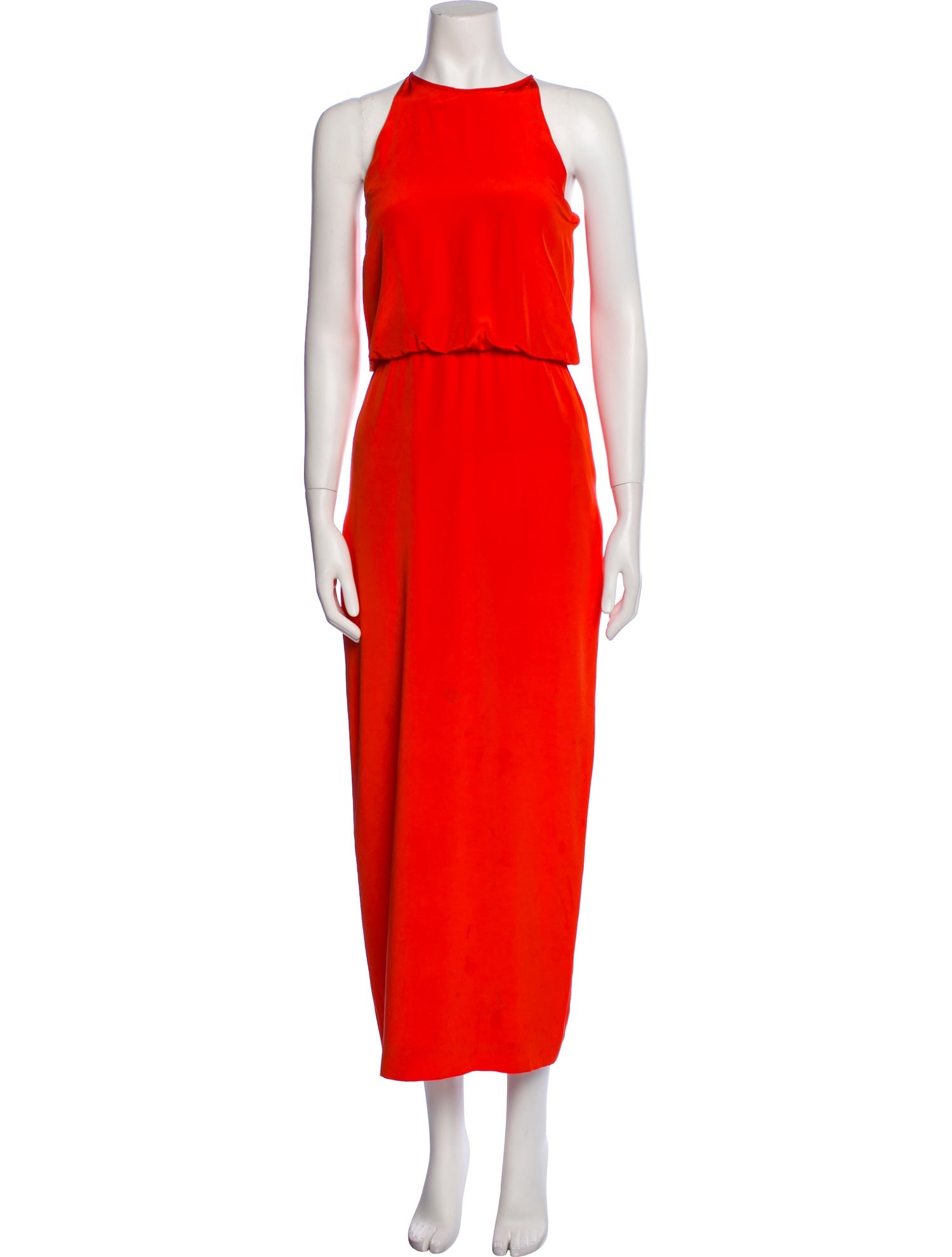 Tibi Silk Long Dress
