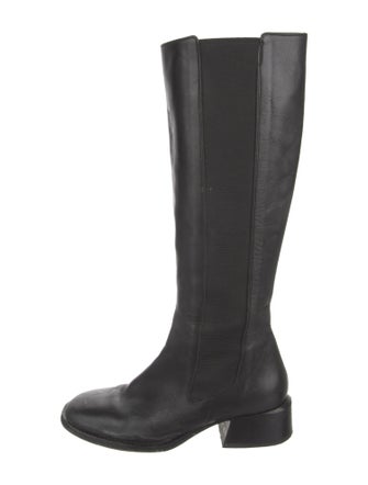 Tibi Leather Riding Boots