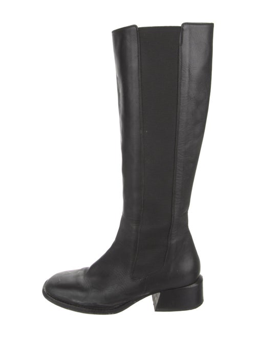 Tibi Leather Riding Boots