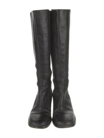 Tibi Leather Riding Boots