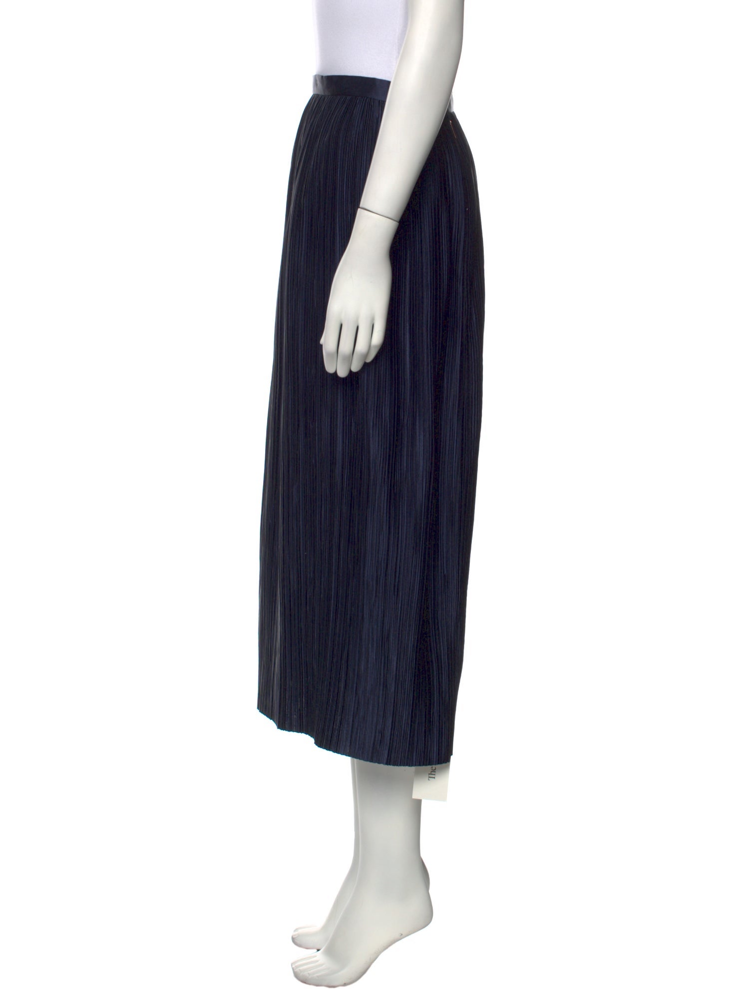 Tibi Striped Midi Length Skirt