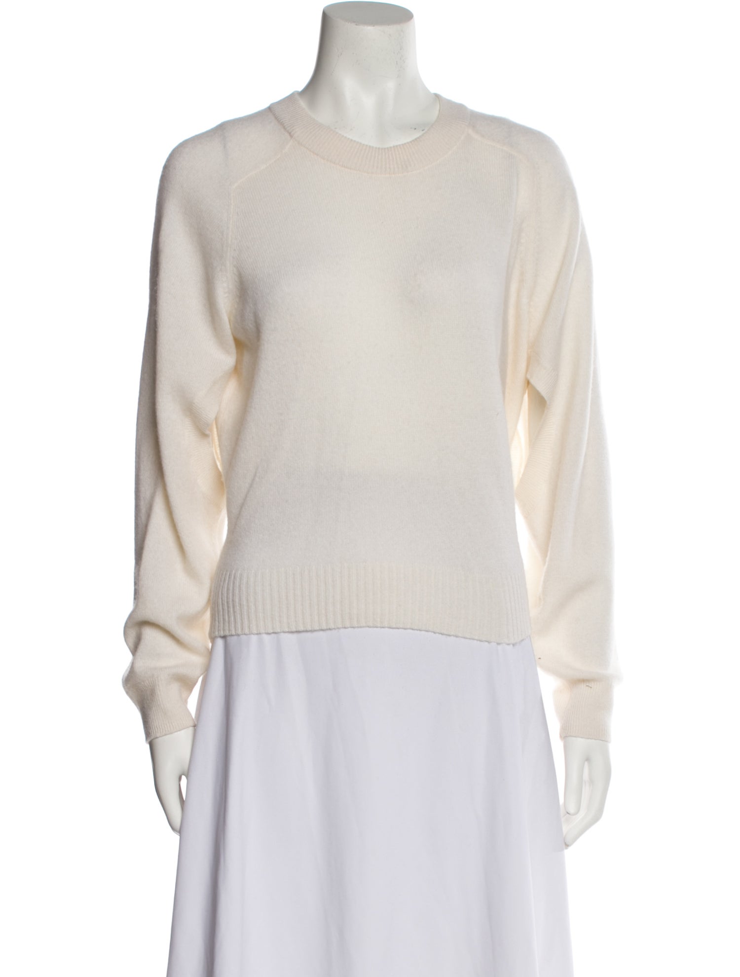 Tibi Cashmere Crew Neck Sweater