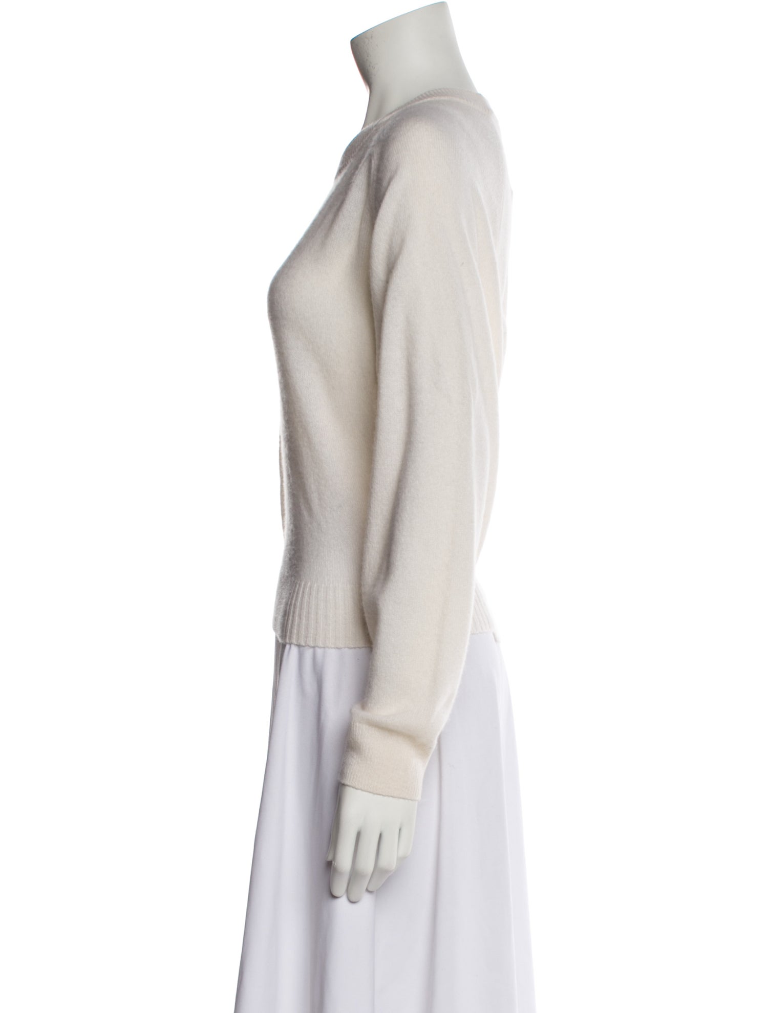 Tibi Cashmere Crew Neck Sweater
