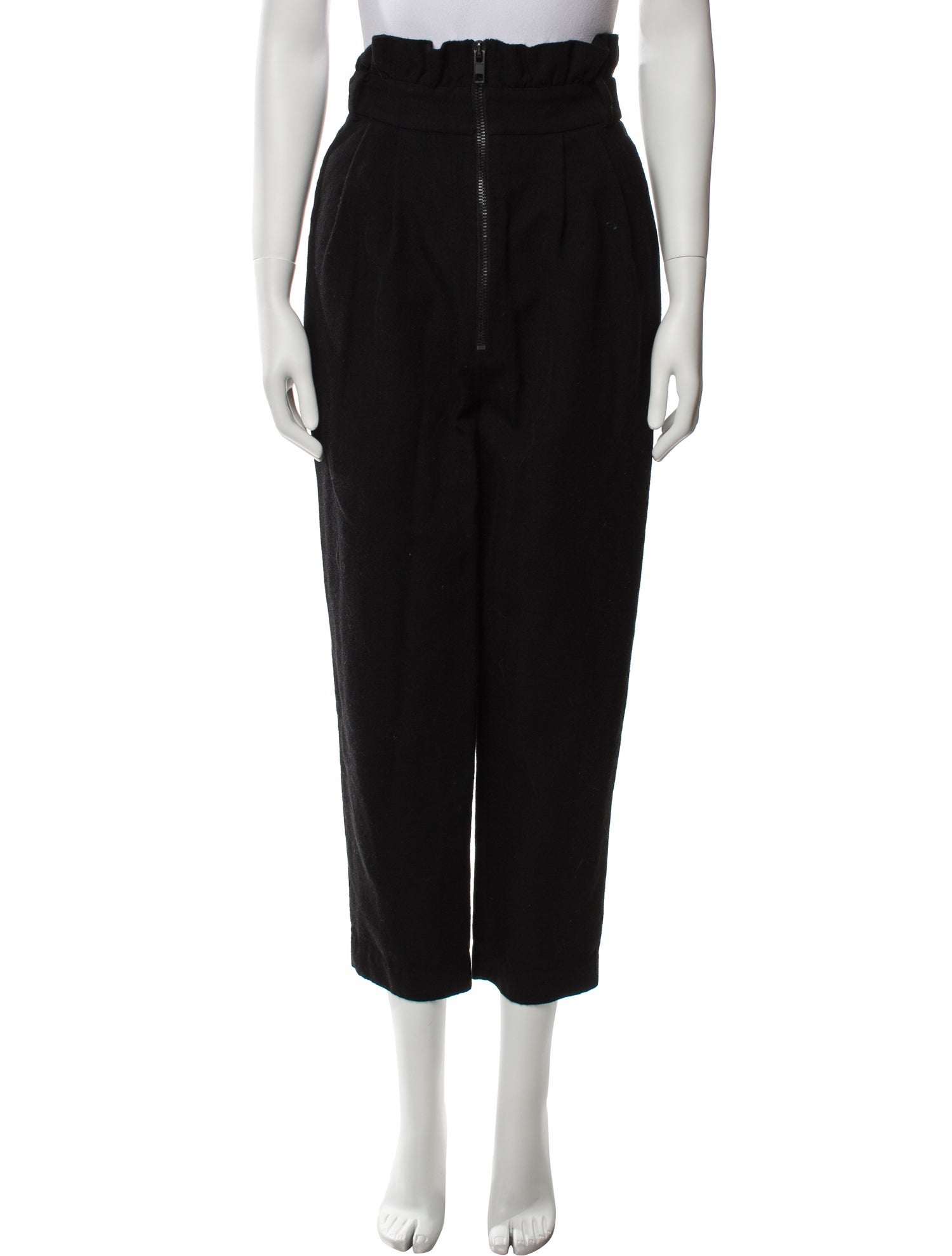 Tibi Wool Straight Leg Pants