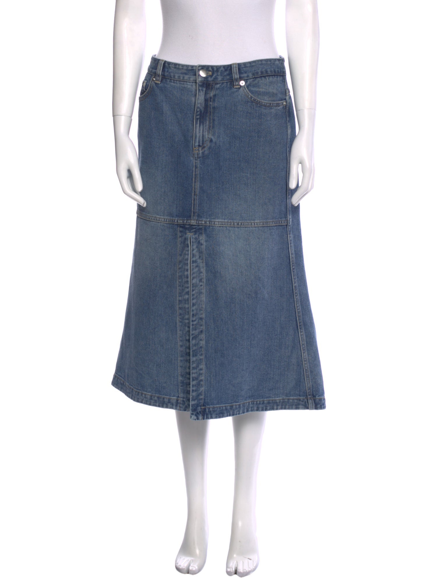 Tibi Midi Length Skirt