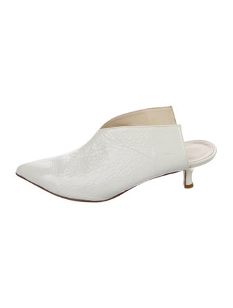 Tibi Patent Leather Mules