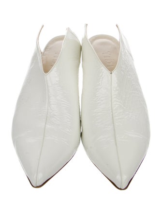 Tibi Patent Leather Mules