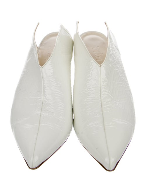 Tibi Patent Leather Mules