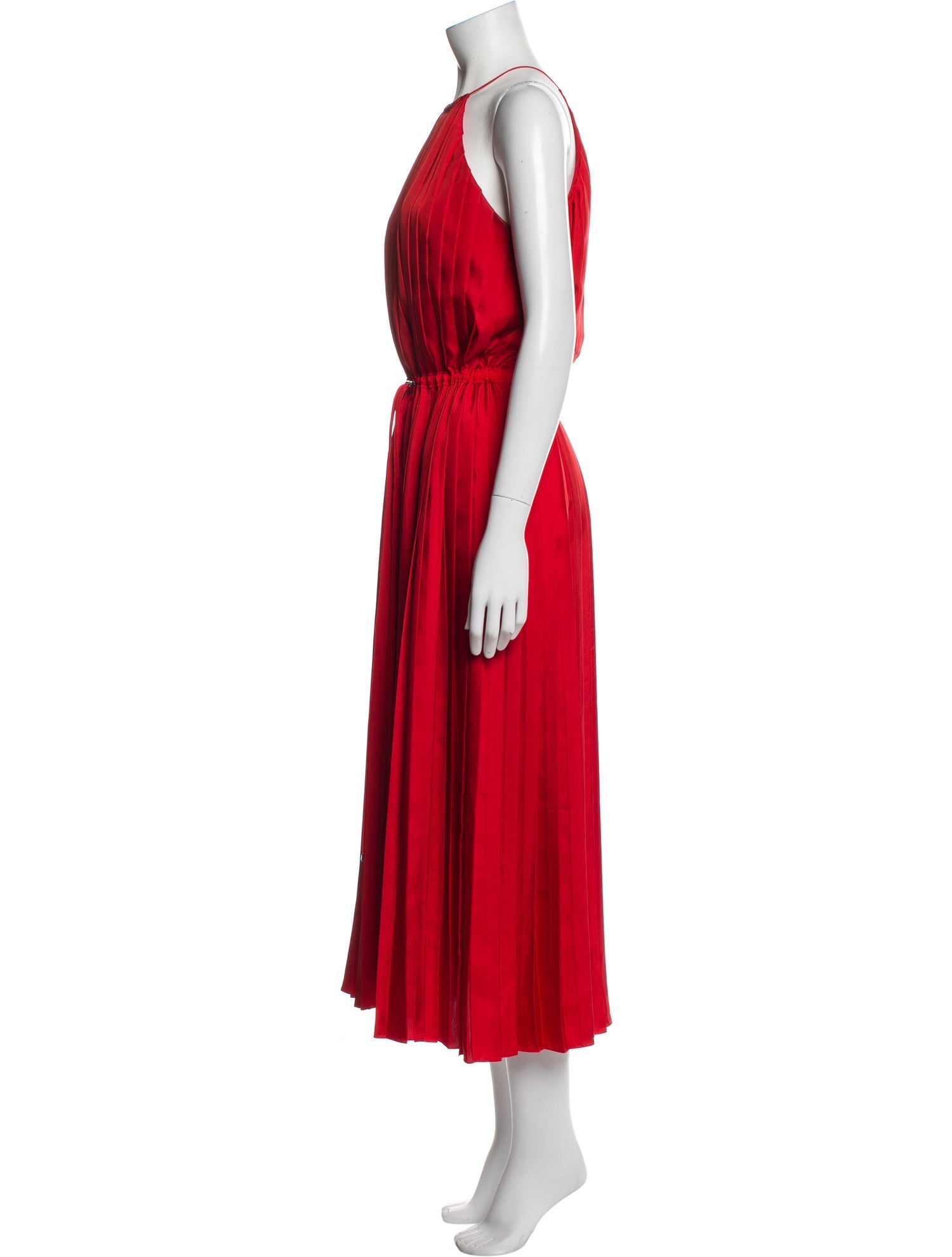 Tibi Halterneck Long Dress