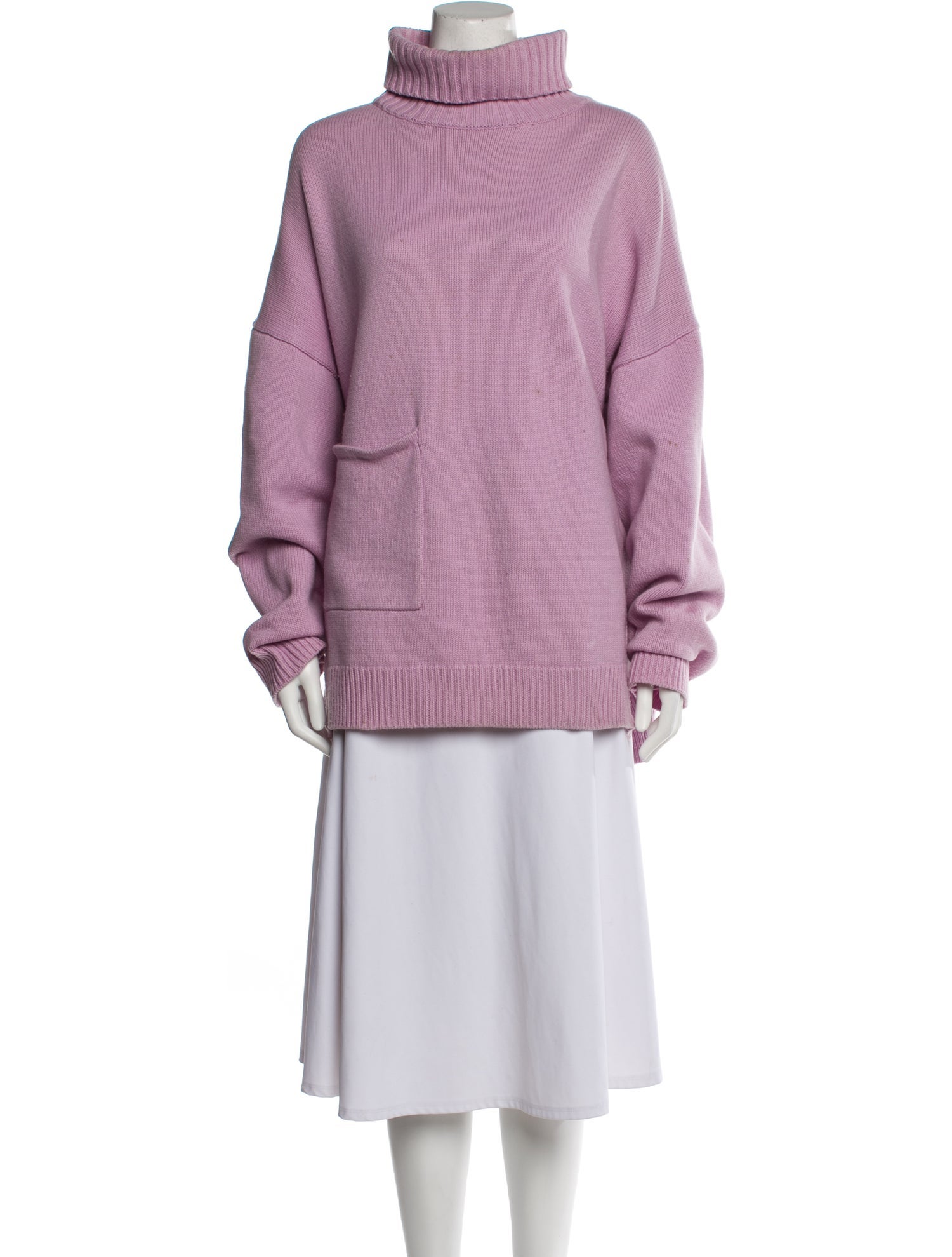 Tibi Cashmere Turtleneck Sweater