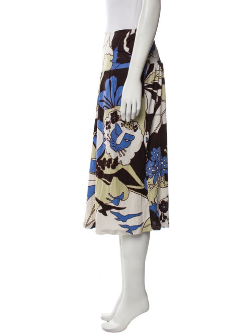 Tibi Silk Midi Length Skirt