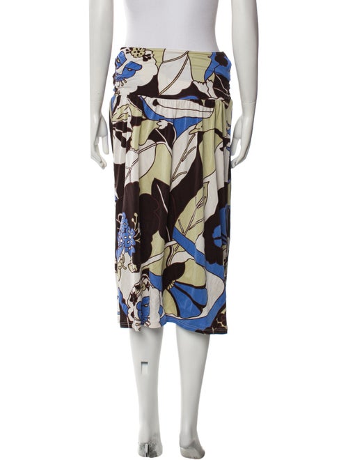 Tibi Silk Midi Length Skirt