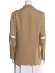Tibi Long Sleeve Button-Up Top