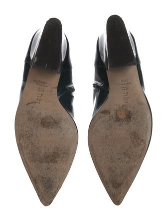 Tibi Patent Leather Western Boots