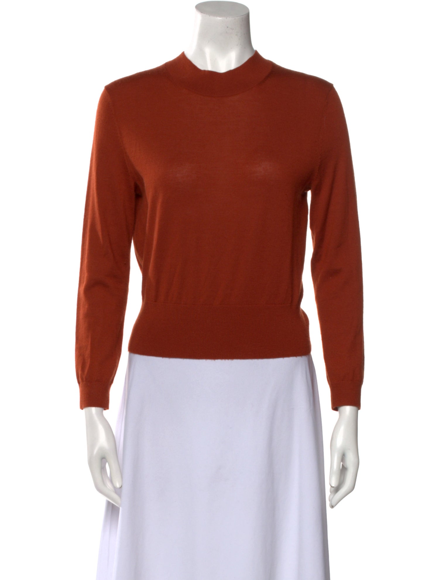 Tibi Wool Crew Neck Sweater