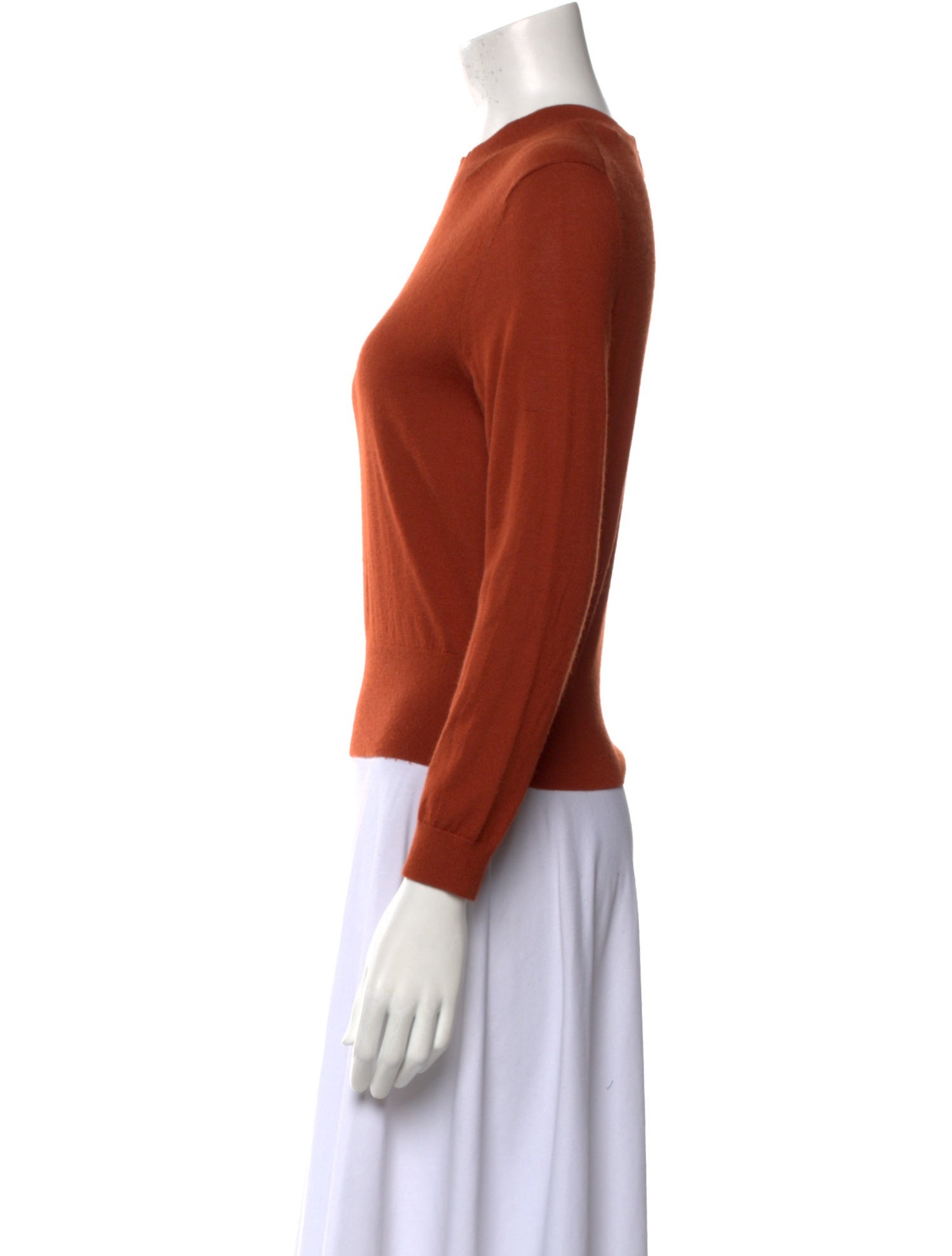 Tibi Wool Crew Neck Sweater