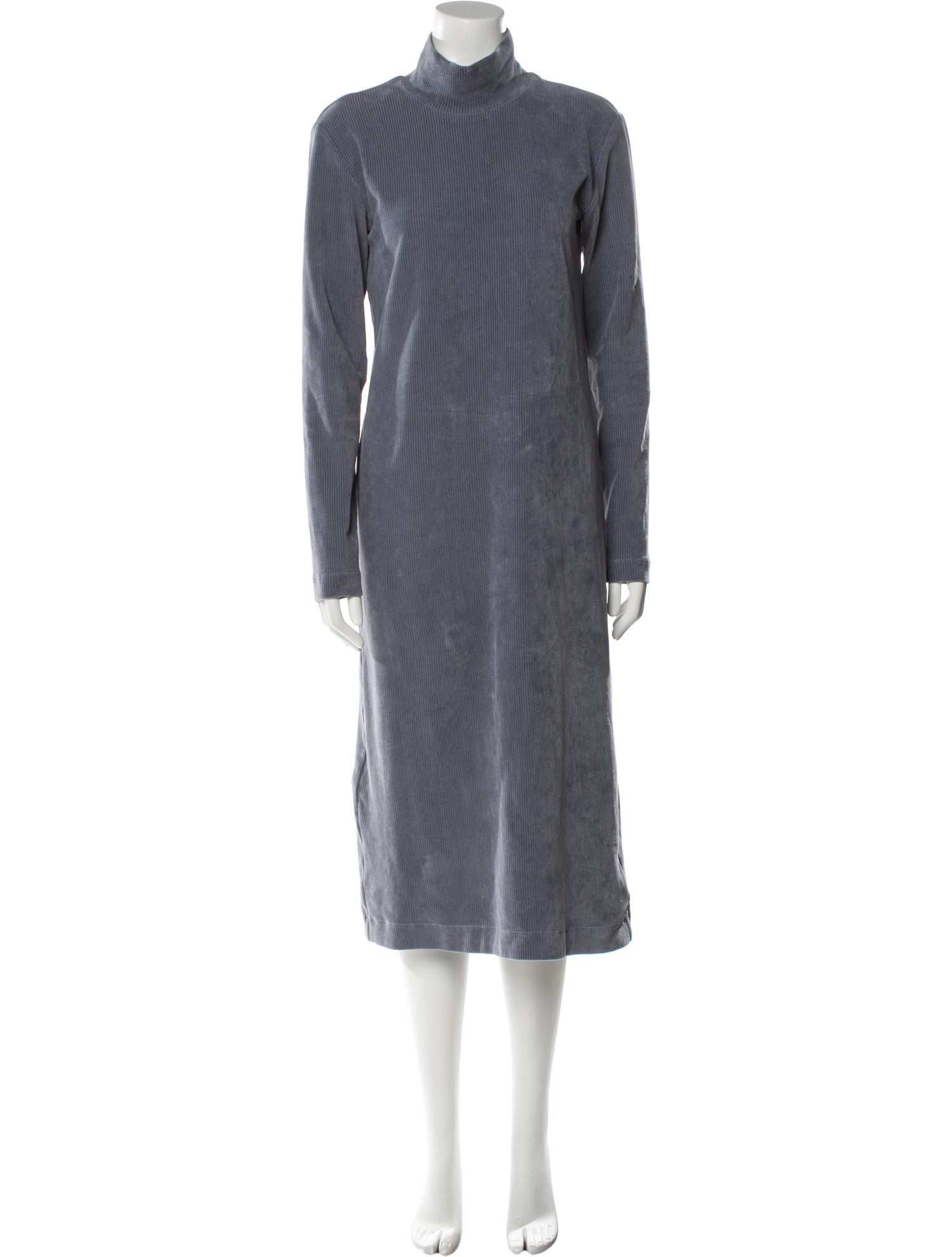 Tibi Turtleneck Long Dress