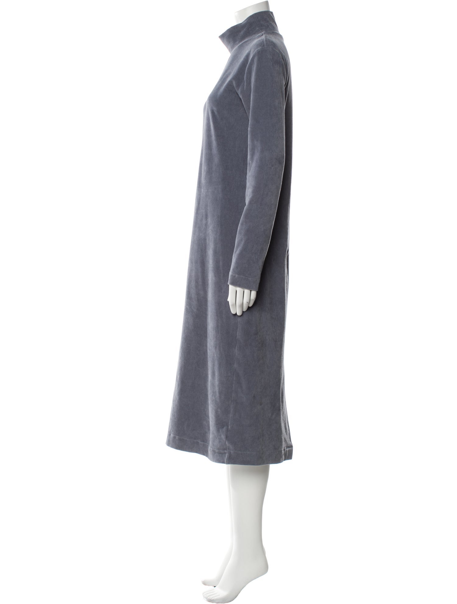 Tibi Turtleneck Long Dress
