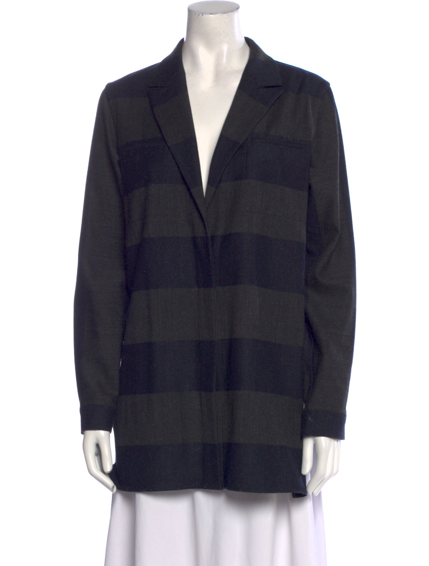 Tibi Plaid Print Coat