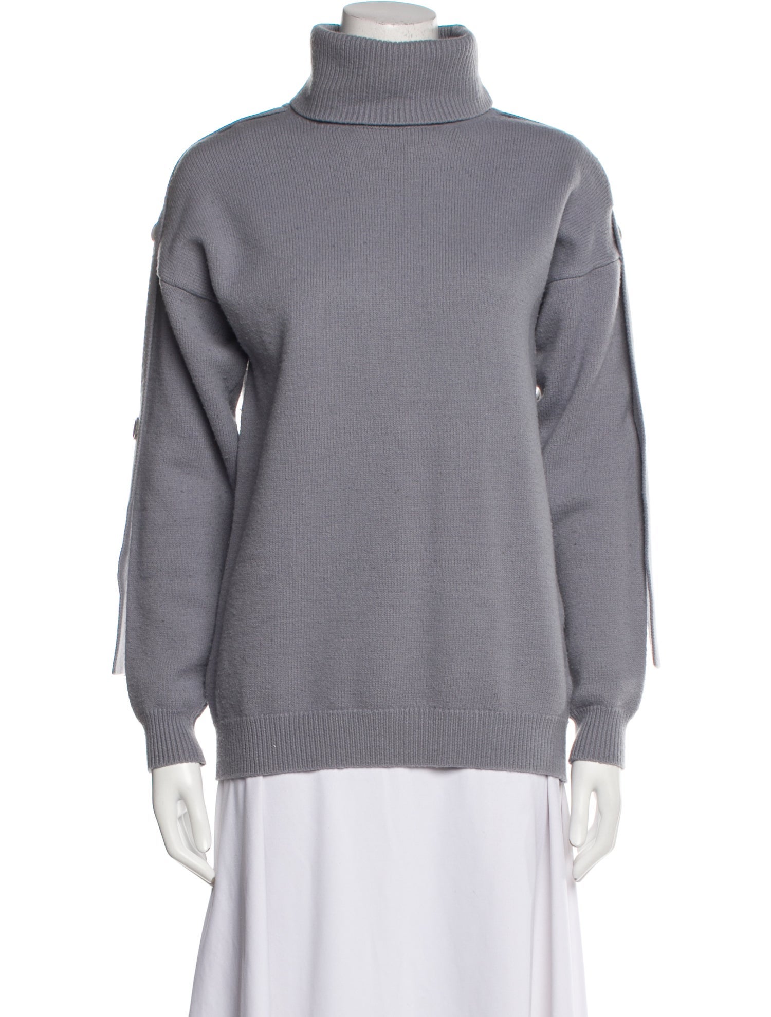 Tibi Wool Turtleneck Sweater