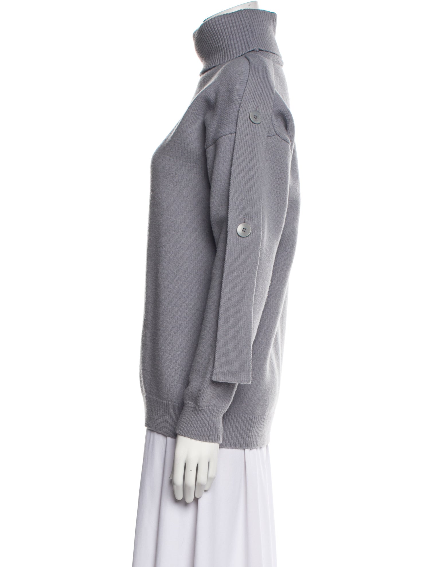 Tibi Wool Turtleneck Sweater