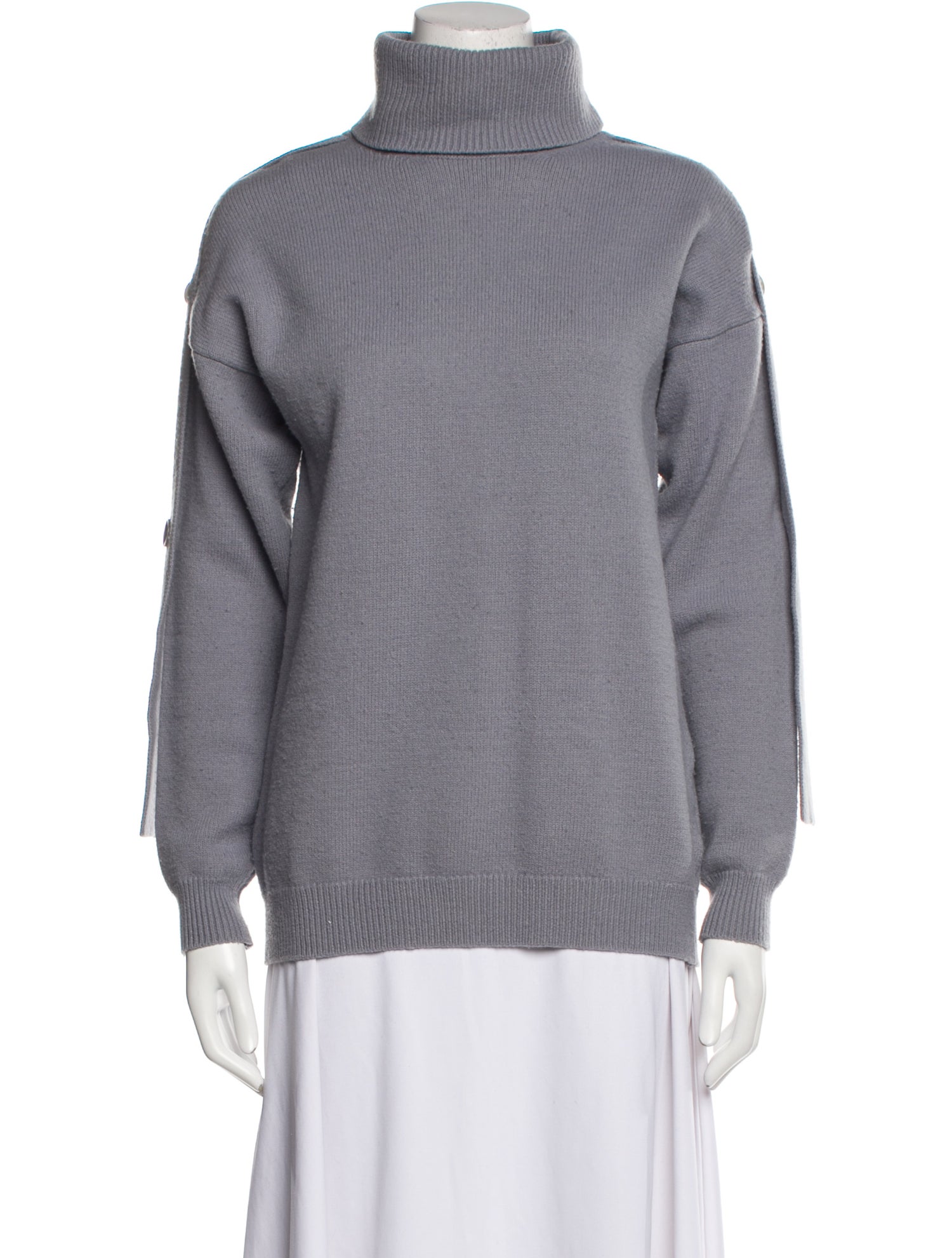 Tibi Wool Turtleneck Sweater