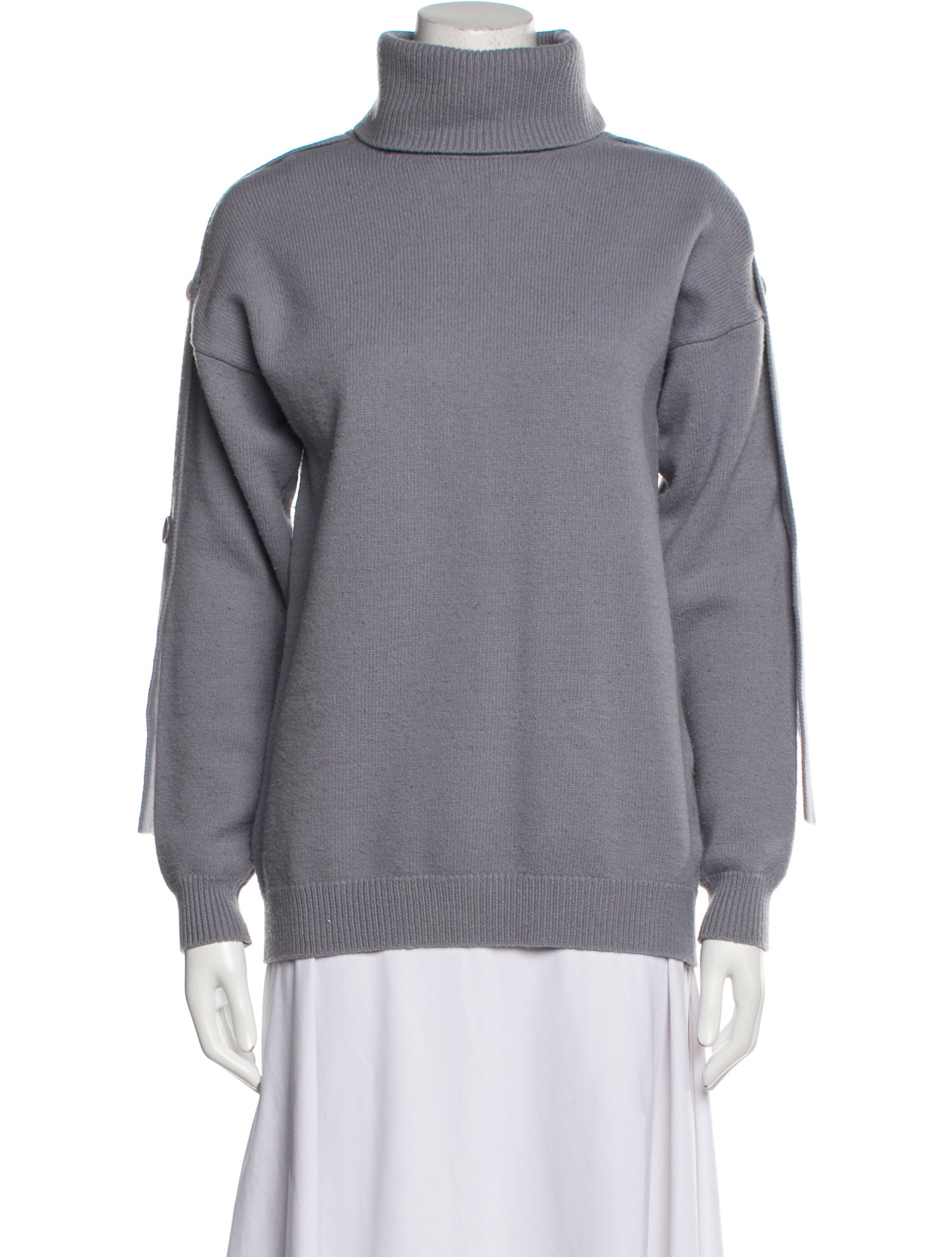 Tibi Wool Turtleneck Sweater