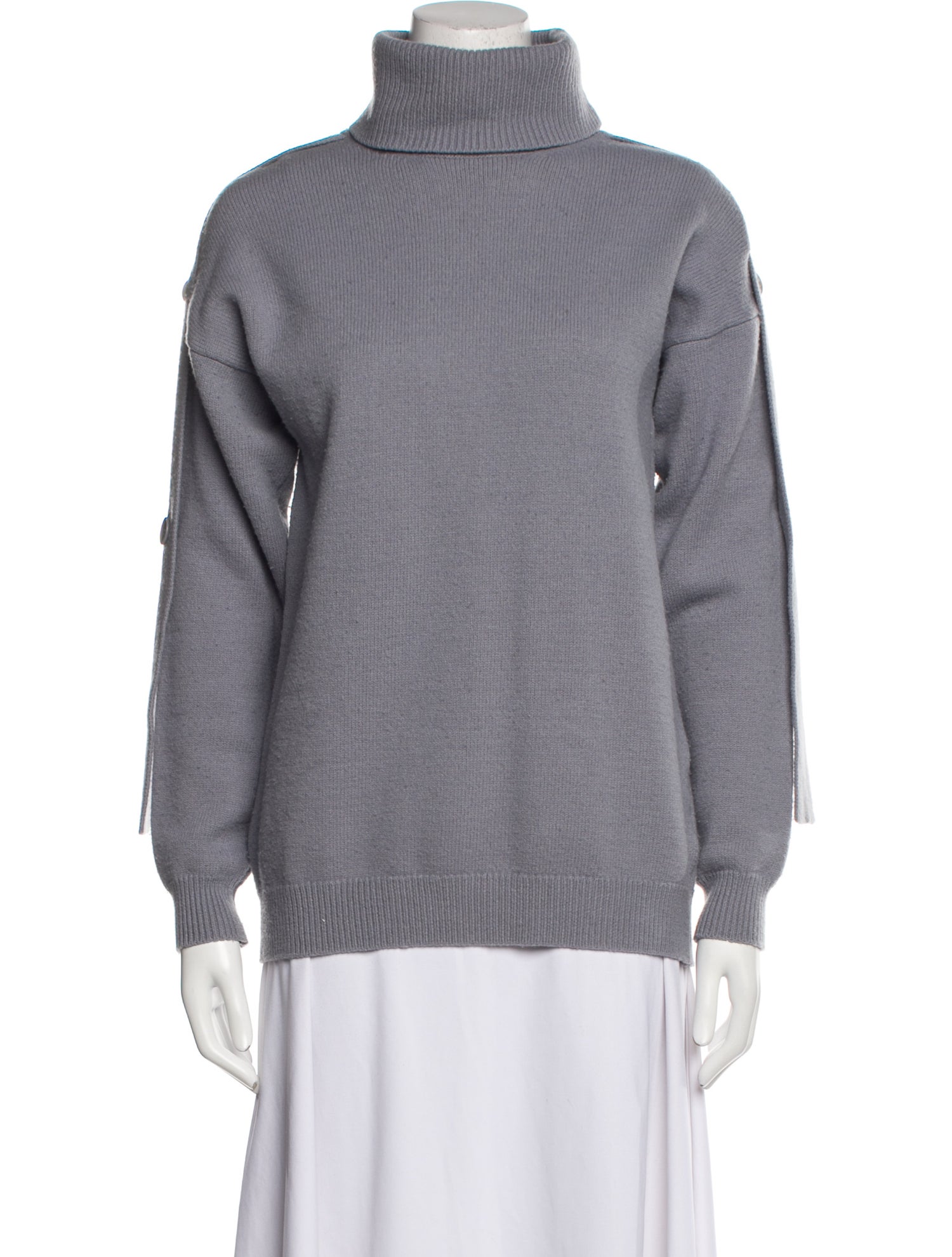 Tibi Wool Turtleneck Sweater